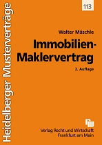 Immobilien-Maklervertrag Immobilien-Maklervertrag