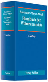 Handbuch der Wohnraummiete Handbuch der Wohnraummiete