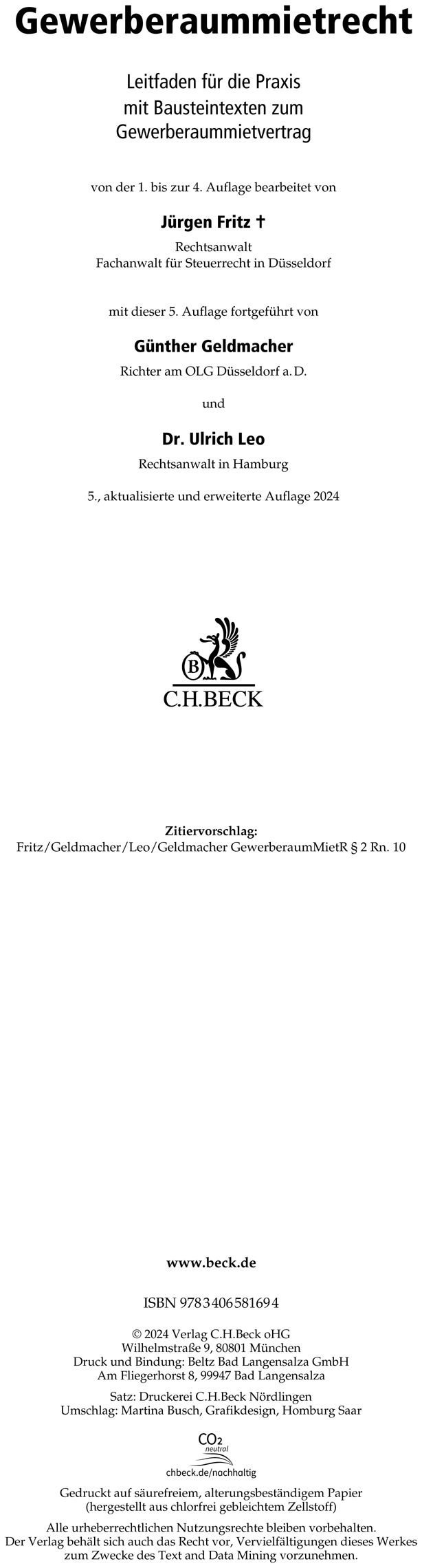 Abbildung der Titelseite